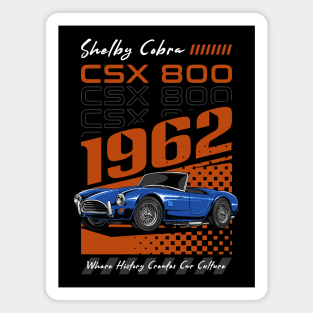 Iconic Cobra Car Magnet